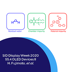 Picture of Novel Methodology for Reproducibility of OLED Lifetimes and Identification of Killer Impurities